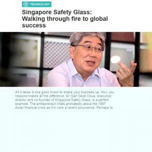 SSG<sup>®</sup> in the News #3 – Featured in IE Singapore